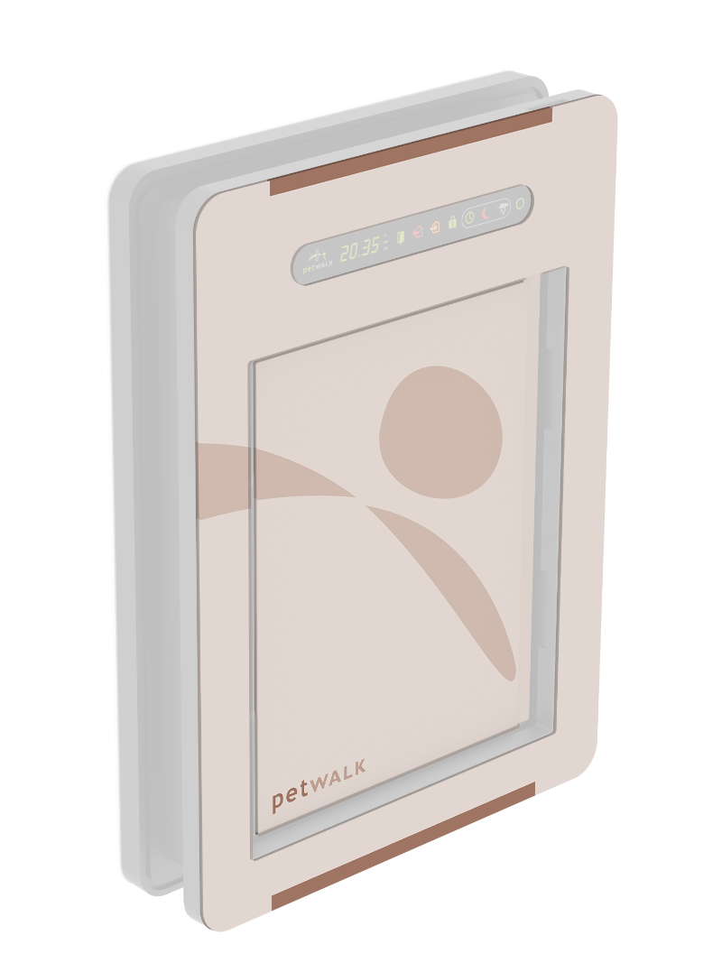 inside cover - Medium - acrylic glass - petWALK Dusty Mauve