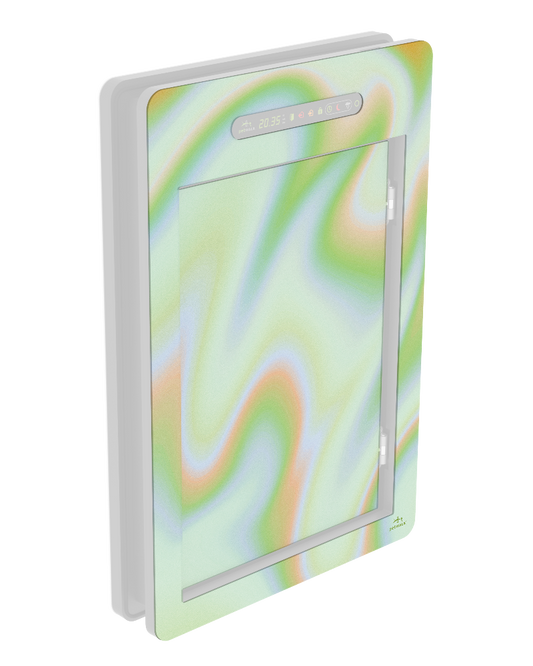 inside cover - Large - acrylic glass - blurry twist