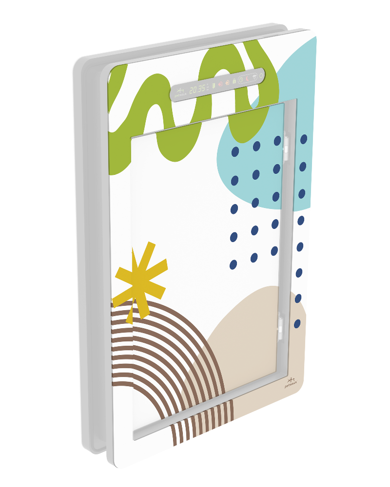 inside cover - Large - acrylic glass exclusive - trendy pattern