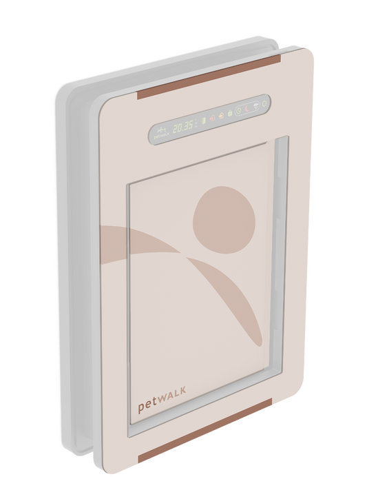 inside cover - Medium - acrylic glass - petWALK Dusty Mauve