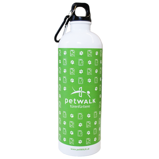 petWALK stainless steel drinking bottle 750 ml
